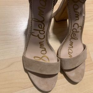 Sam Edelman Yaro Block Heel suede sandal